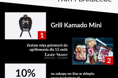 Październikowy konkurs ogłaszamy pod hasłem: „Party barbecue”.