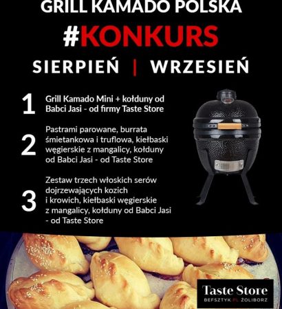 Sierpniowo-wrześniowy konkurs : „Pieczenie na grillu”